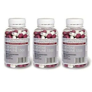 Kreatin Alkalyn 1500,120 kapsz - Megabol 3-As Csomag (90 Adag)
