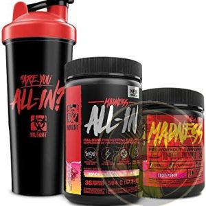 MUTANT MADNESS ALL-IN 504G ( 18 Adag )+Edzés előtti Mutant Madness 225 g – 30 Adag+Shaker 700ml.