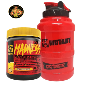 Edzés előtti stimuláns Mutant Madness 225 g - PVL - 30 Adag + Gallon 2,6L.