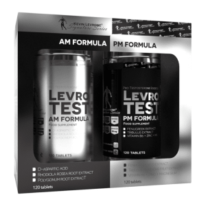 Kevin Levrone Signature Series LEVRO TEST (AM PM FORMULA) (2 X 120 TABLETTA) 30 ADAG - ERŐS TESZTOSZTERON FOKOZÓ!
