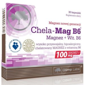 CHELA-MAG B6 - AZ ÚJ GENERÁCIÓS MAGNÉZIUM B6 ( 30 Kapszula )