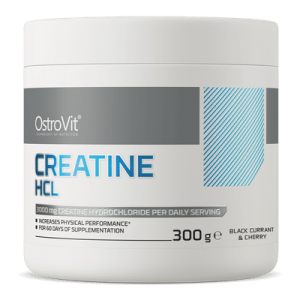 OstroVit Creatine HCL 300 g – fekete ribizli cseresznye - (60 Adag)