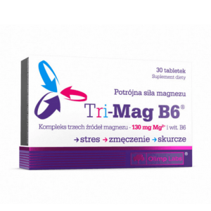 TRI-MAG B6 - SZERVES MAGNÉZIUMHÁRMAS ( 30 Tabletta )
