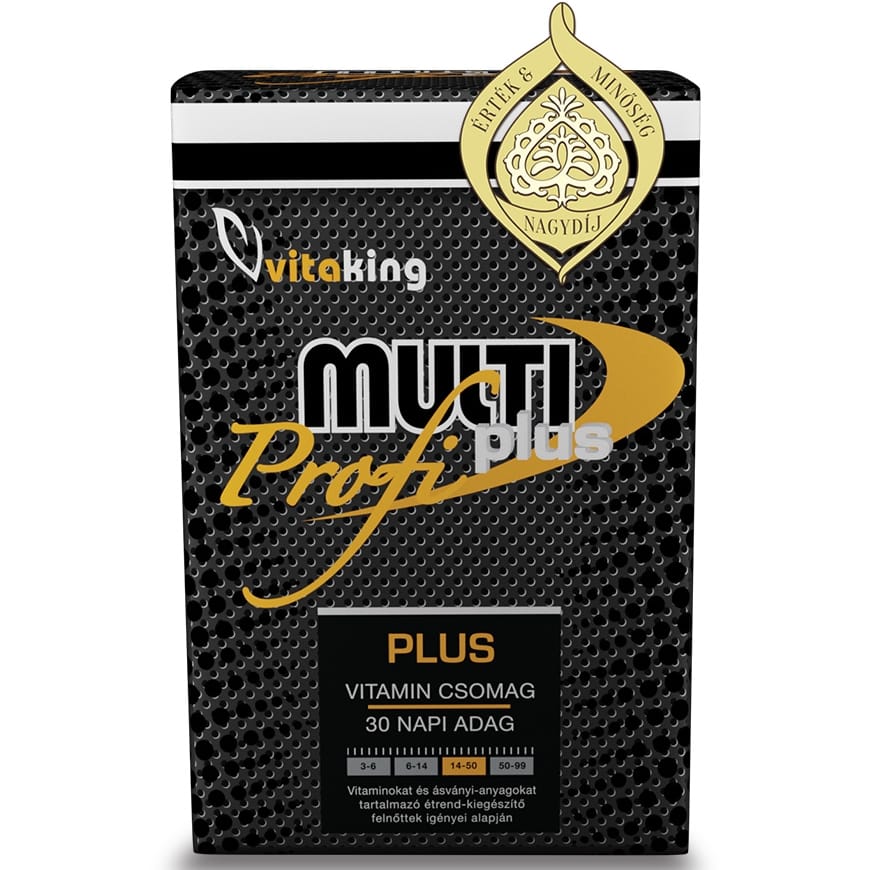 Vitaking Multi Plus Profi vitamincsomag – 30db