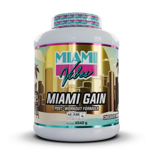 MIAMI VIBES - EDZÉS UTÁNI TÖMEGNÖVELŐ – MIAMI GAIN 2500g - 30 Adag  - Cookies & Dream