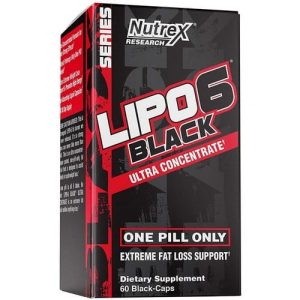 Lipo 6 Black Ultra Concentrate zsírégető 60 kapsz - Nutrex - 30/60 Adag