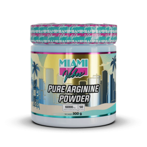 MIAMI VIBES - PURE ARGININE POWDER 300G - 50 Adag.