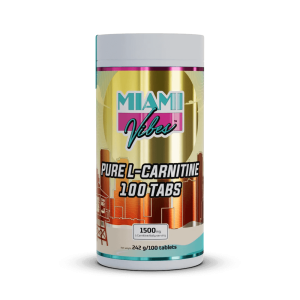 MIAMI VIBES- TISZTA L-KARNITIN TABLETTA 1100 MG – 100 Tabletta
