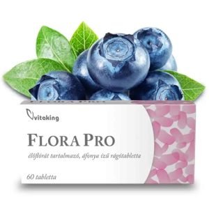 Vitaking Flora Pro élőflórát tartalmazó rágótabletta – 60db